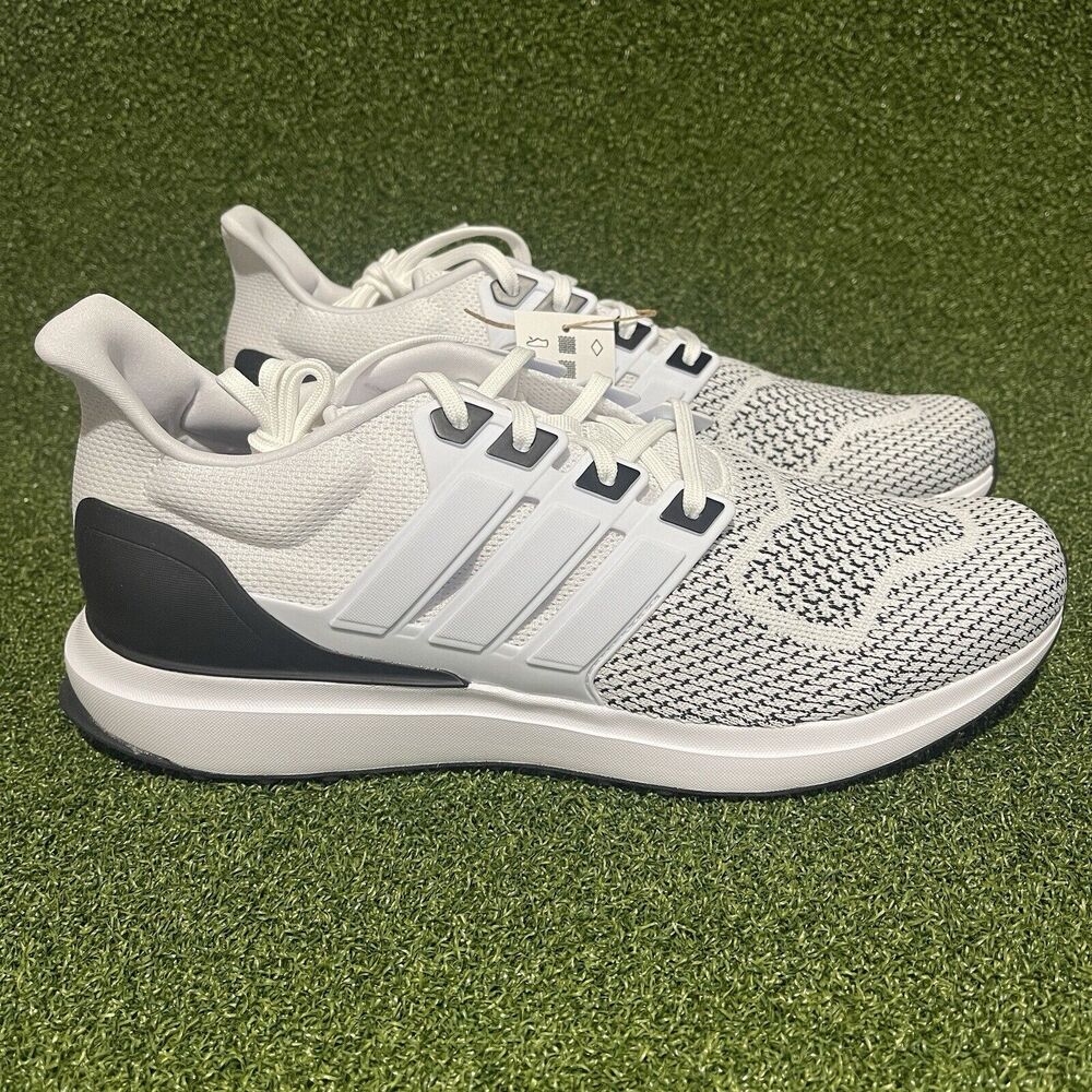 Adidas Ubounce DNA Sneakers White Black Running Shoes IH7549 Mens Size 12.5
